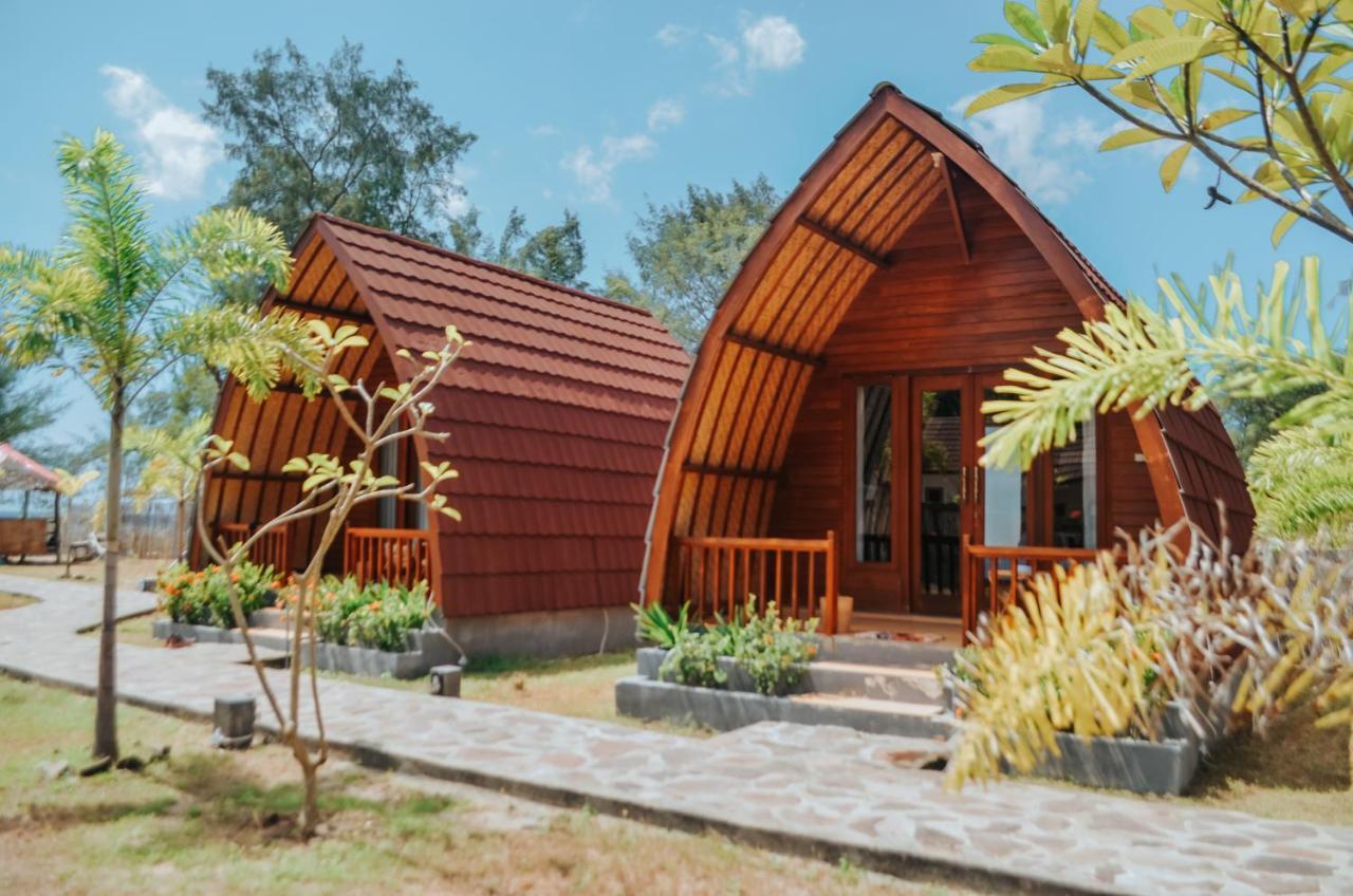 Laba Laba Bungalow Ilhas Gili Exterior foto