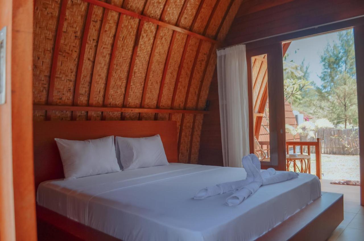 Laba Laba Bungalow Ilhas Gili Exterior foto