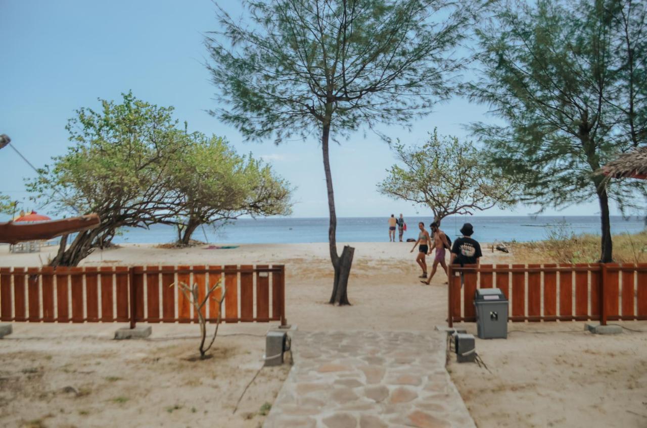 Laba Laba Bungalow Ilhas Gili Exterior foto