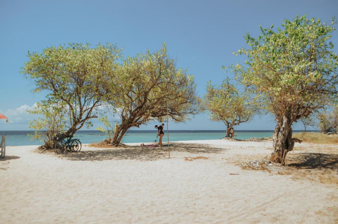 Laba Laba Bungalow Ilhas Gili Exterior foto